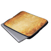 Hintergrund-Scrapbooking-Struktur Laptopschutzhülle (Vorne Knopf)