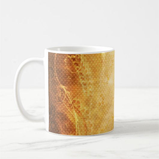 Hintergrund-Scrapbooking-Textur Kaffeetasse (Links)