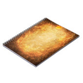 Hintergrund-Scrapbooking-Textur Notizblock (Linke Seite)