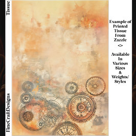 Hintergrund, Sepia Brown, Rostorn ED6 Decoupage Seidenpapier