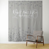 Hintergrund Silver Gray Confetti Wandteppich (Beispiel)
