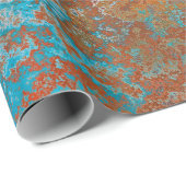 Hintergrund-Struktur Rost alt braun Geschenkpapier (Rolleneckpunkt)