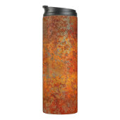 Hintergrund-Struktur Rost alt braun Thermosbecher (Nach rechts gedreht)