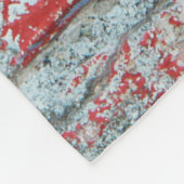 Hintergrund-Tapete mit Textur, rot blau Fleecedecke (Ecke)