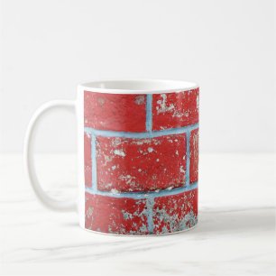 Hintergrund-Tapete mit Textur, rot blau Kaffeetasse