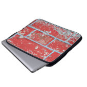 Hintergrund-Tapete mit Textur, rot blau Laptopschutzhülle (Vorne Knopf)