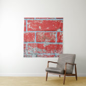 Hintergrund-Tapete mit Textur, rot blau Wandteppich (Beispiel)