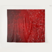 Hintergrund-Tapisserie für Red Glitzer Foto Wandteppich (Vorderseite (Horizontal))