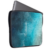 Hintergrund-Textgrunge Vintag Laptopschutzhülle (Vorne Rechts)