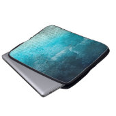 Hintergrund-Textgrunge Vintag Laptopschutzhülle (Vorne Knopf)