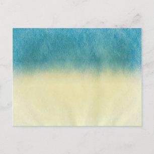 Hintergrund-Textur Aquarellpapier Postkarte