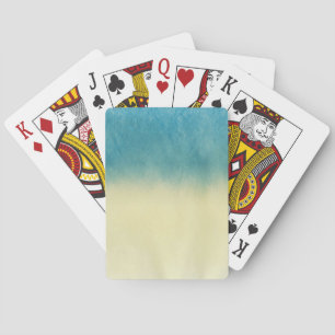 Hintergrund-Textur Aquarellpapier Spielkarten