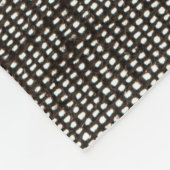Hintergrund Textur Gewebe Fleecedecke (Ecke)
