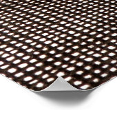 Hintergrund Textur Gewebe Poster (Ecke)