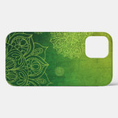 Hintergrund Textur grün gelb Case-Mate iPhone Hülle (Rückseite (Horizontal))