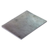 Hintergrund Textur Grunge Metall Notizblock (Linke Seite)