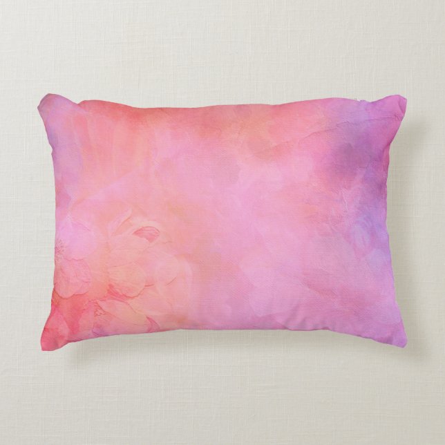 Hintergrund Textur rosa Dekokissen (Vorderseite)