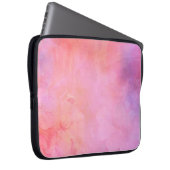 Hintergrund Textur rosa Laptopschutzhülle (Vorne Rechts)