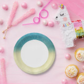 Hintergrund: Texturfarbpapier Pappteller (Party)