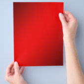 Hintergrund tiefrote Farbe Flyer (Hand)