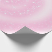 Hintergrund transparenter Sternstrudel Geschenkpapier (Ecke)