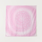 Hintergrund transparenter Sternstrudel Wandteppich (Vorderseite (Horizontal))