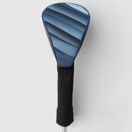 Hintergrund überlappender Formen in der Blues Golf Headcover