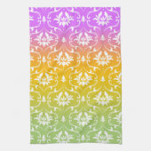 Hintergrund und Spitze Geschirrtuch (Vertikal)