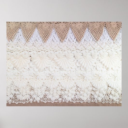 Hintergrund und Textur der Spitzen Poster (Vorne)