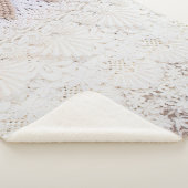 Hintergrund und Textur der Spitzen Sherpadecke (3/4)