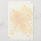 Hintergrund und tropische Blume für Vector Waterco Briefpapier (Vorne/Hinten)