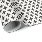 Hintergrund Vintager Abstrakter Pinselstriche Geschenkpapier (Rolleneckpunkt)