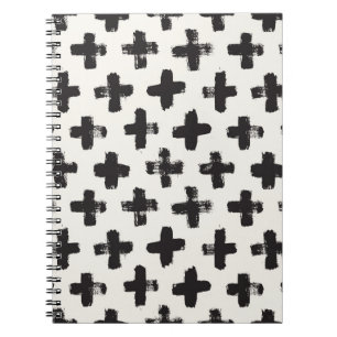 Hintergrund Vintager Abstrakter Pinselstriche Notizblock