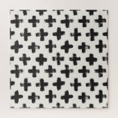 Hintergrund Vintager Abstrakter Pinselstriche Puzzle (Vertikal)