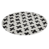 Hintergrund Vintager Abstrakter Pinselstriche Schneidebrett (Ecke)