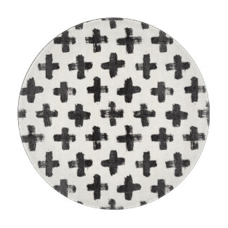 Hintergrund Vintager Abstrakter Pinselstriche Schneidebrett