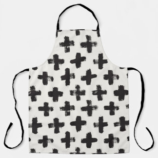 Hintergrund Vintager Abstrakter Pinselstriche Schürze