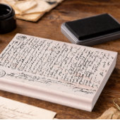 Hintergrund Vintager Skripte Gummistempel