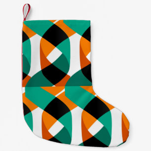 Hintergrund: Vintages Design Kleiner Weihnachtsstrumpf