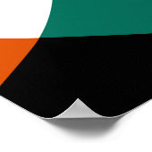 Hintergrund: Vintages Design Poster (Ecke)