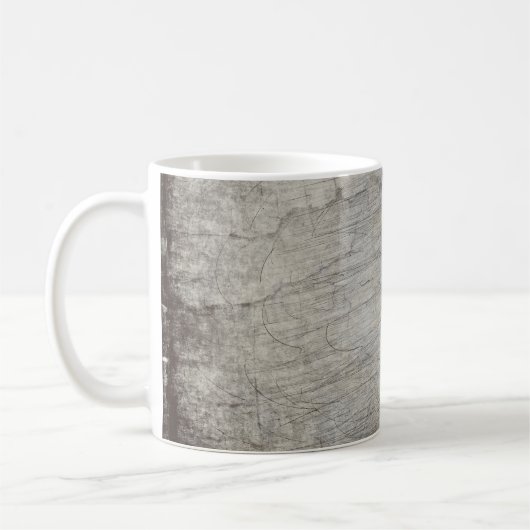 Hintergrund Vintages Holz Kaffeetasse (Links)