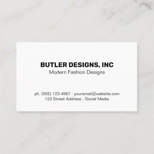 Hintergrund Visitenkarte (Rückseite)