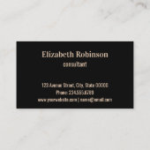 Hintergrund Visitenkarte (Rückseite)