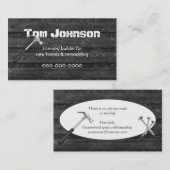 Hintergrund Visitenkarte (Vorne/Hinten)