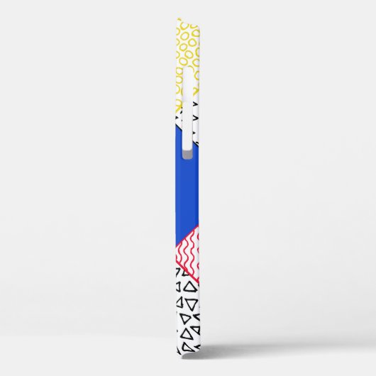 Hintergrund: Vögel, Polka Punkte. Case-Mate iPhone Hülle (Rückseite / Links)