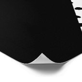 Hintergrund: Vögel, Polka Punkte. Poster (Ecke)