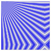 Hintergrund von Blue Funky Sun Rays Stoff (Nahaufnahme)