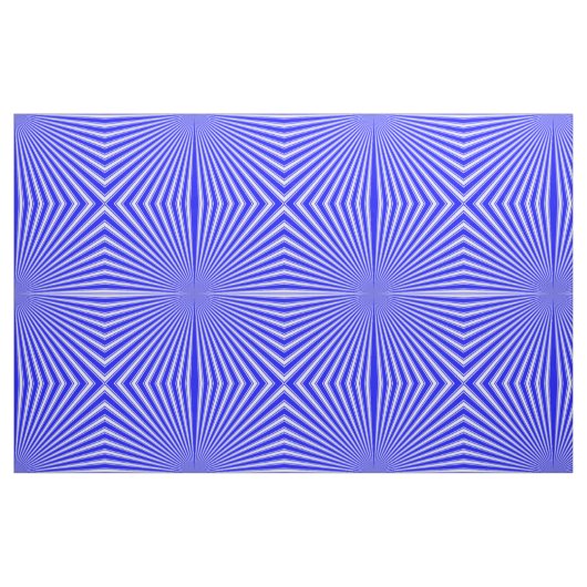 Hintergrund von Blue Funky Sun Rays Stoff (Fat Quarter (45,7 x 55,9 cm))