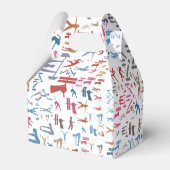 Hintergrund von Fitnessen Geschenkschachtel (Vorderseite)