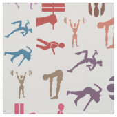 Hintergrund von Fitnessen Stoff (Muster)
